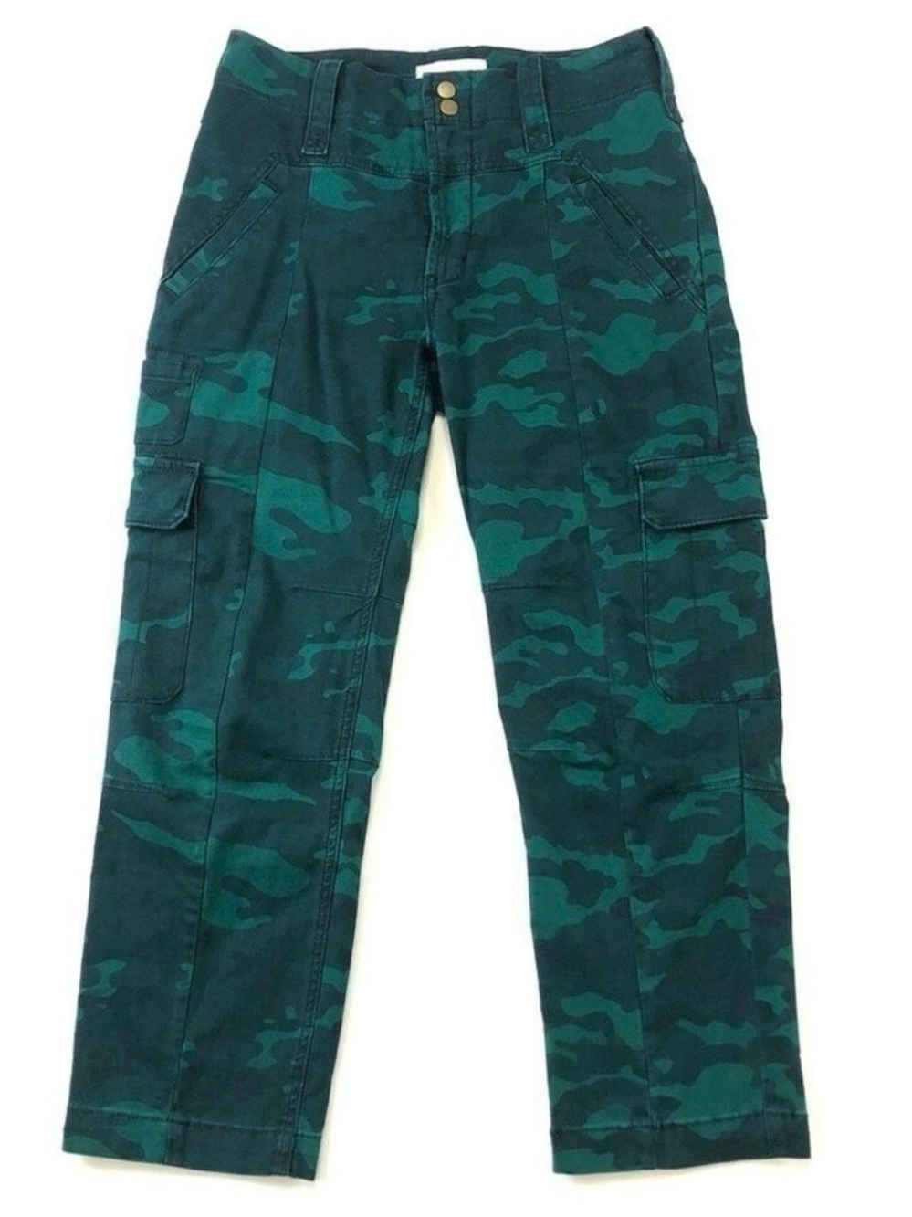 Anthropologie jade green camo skater style cargo pant Size 27in Streetwear
